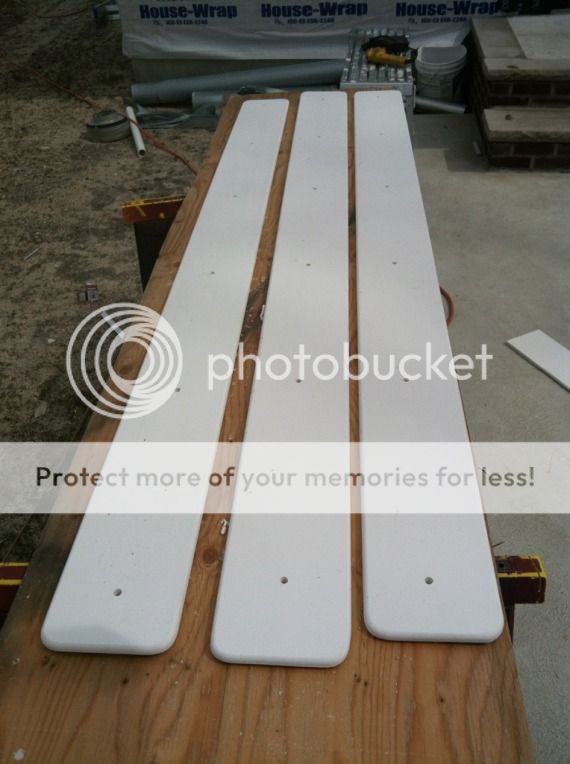 Building new coaming bolsters